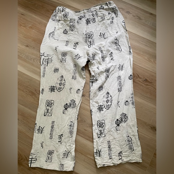 Chico’s silk/linen blend Asian pants - Picture 7 of 7